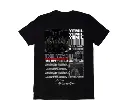 Camiseta Urban Style. YEMIL en blanco y negro