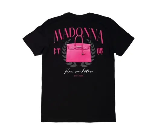 Camiseta Urban Style. MADONNA negro