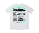 Camiseta Urban Style. LANBORGHINI en blanco