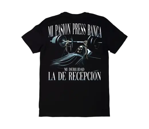 Camiseta Urban Style. CALAVERA en negro