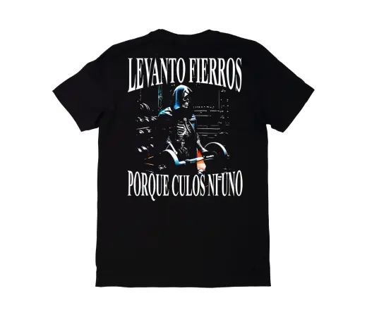 Camiseta Urban Style. CALAVERA en negro