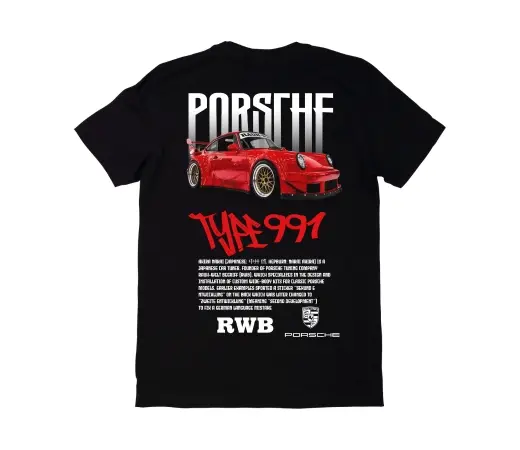 Camiseta Urban Style. TYPE 991 en negro