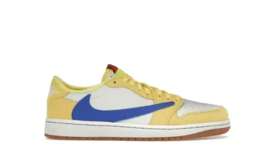 Jordan 1 Retro Low OG SP Travis Scott en amarillo canario