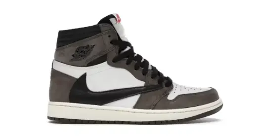 Jordan 1 Retro High OG SP Travis Scott en marrón moca