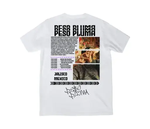 Camiseta Urban Style. PESO PLUMA en blanco