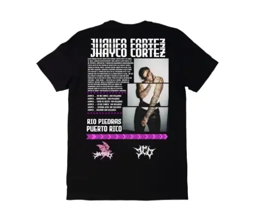 Camiseta Urban Style. JHAYCO en negro