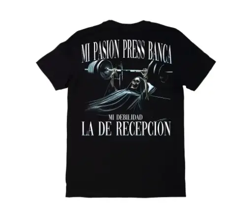 Camiseta Urban Style. CALAVERA en negro
