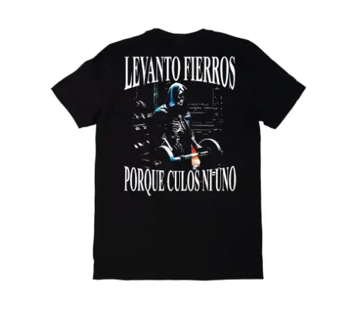 Camiseta Urban Style. CALAVERA en negro